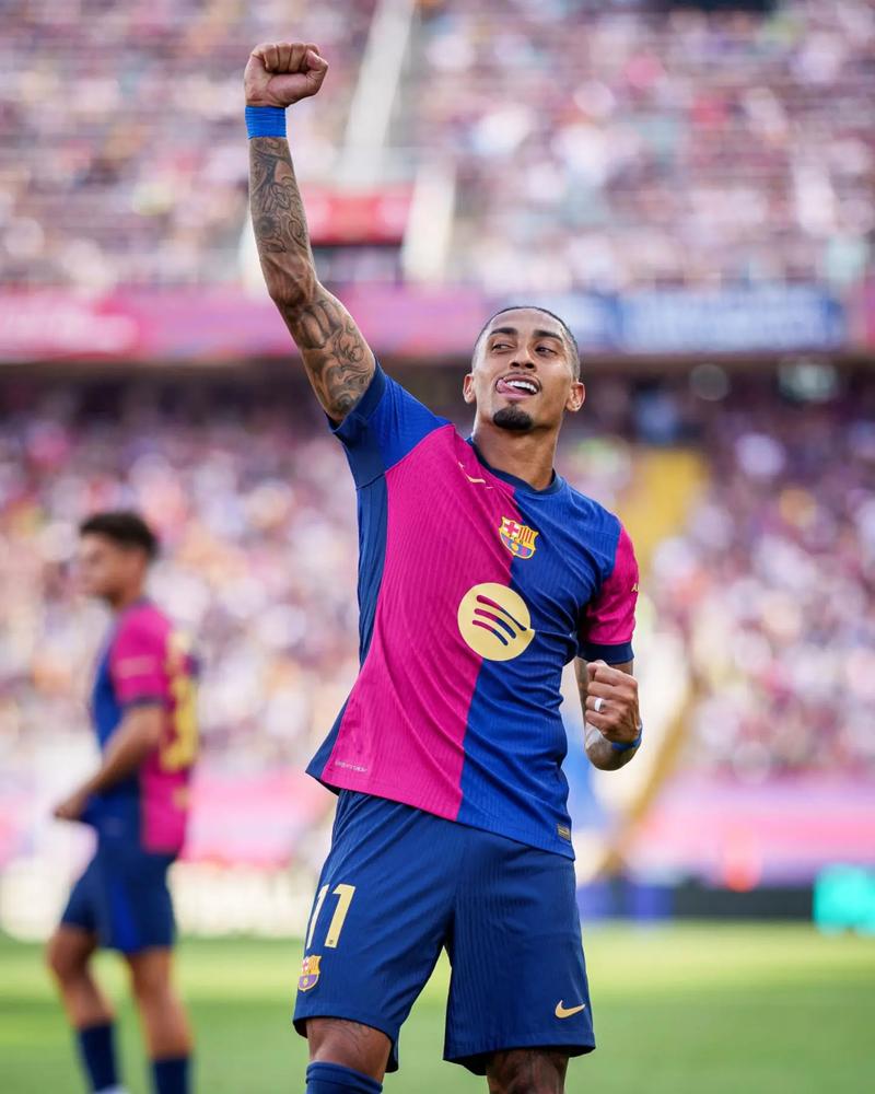 最好的亚马尔身边，是最无私的拉菲尼亚