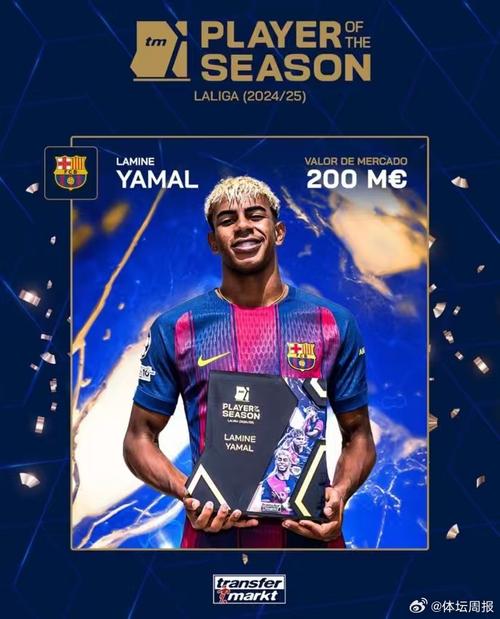 未满20岁便西甲单场创造8次机会，亚马尔是自03/04赛季首位