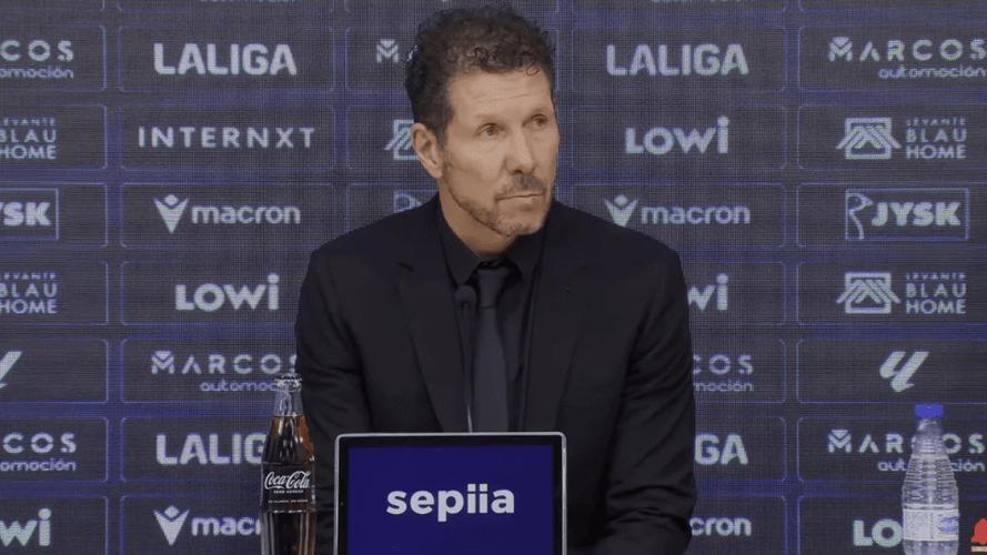 西蒙尼：转会窗还剩2天可能发生很多；下半场球队有些疲劳