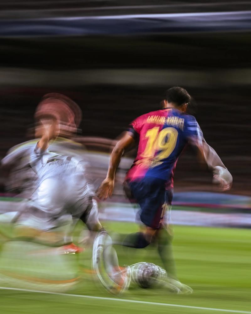 13球12助，亚马尔本赛季28场直接参与25粒进球