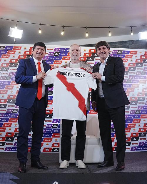 秘鲁官方：巴西籍梅内塞斯担任球队主帅，目标2030年世界杯